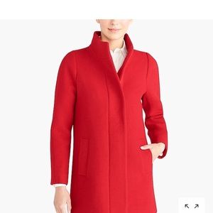 Jcrew factory city coat -Spectrum Red